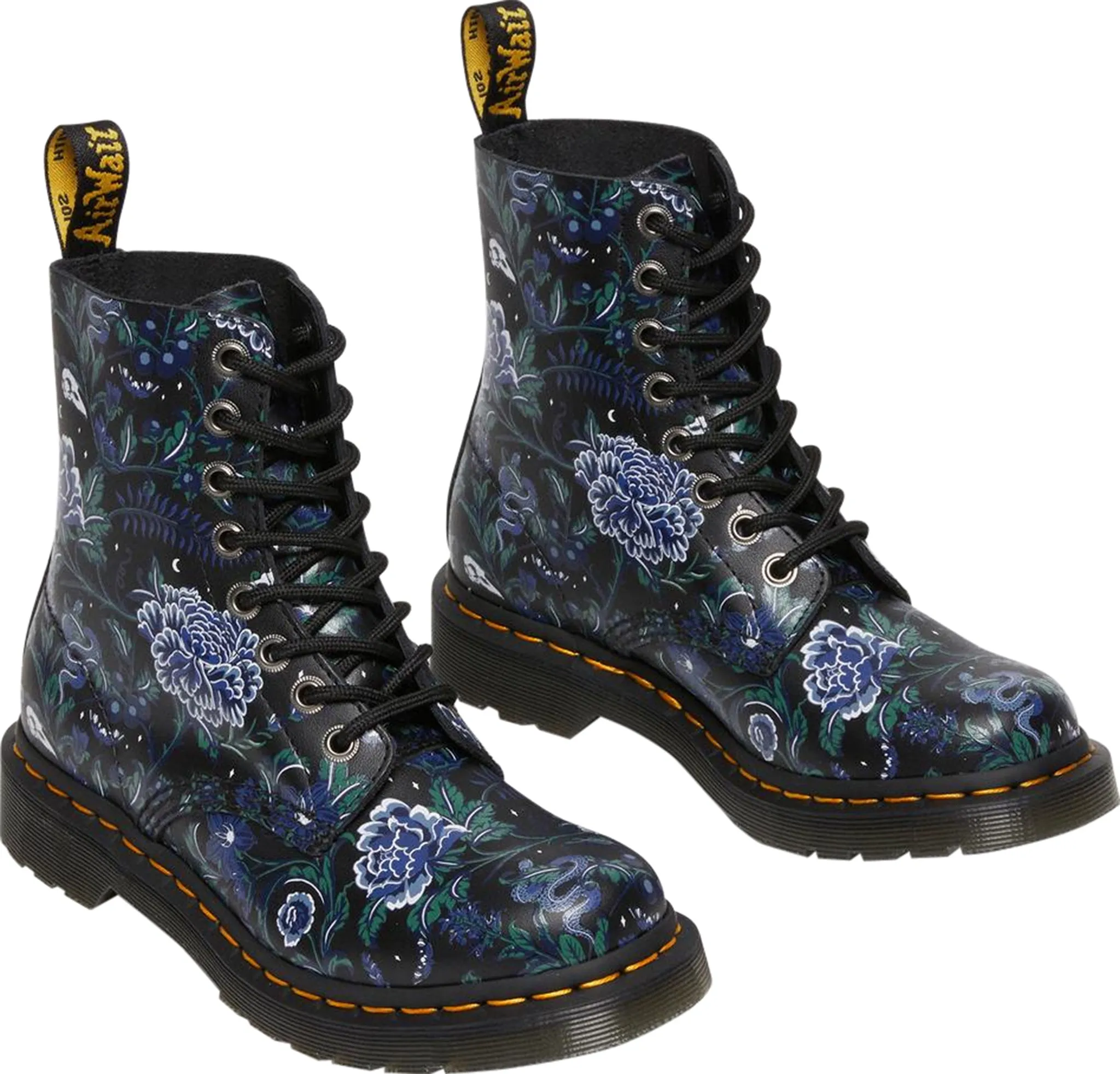 1460 Pascal Mystic Floral Lace Up Boots - Women's|-|Bottes à lacets Mystic Floral 1460 Pascal - Femme