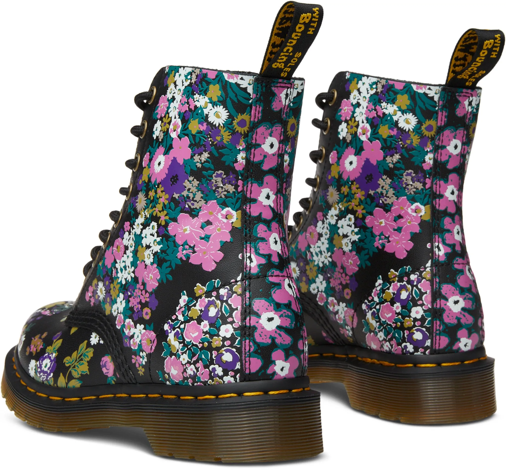 1460 Pascal Mystic Floral Lace Up Boots - Women's|-|Bottes à lacets Mystic Floral 1460 Pascal - Femme