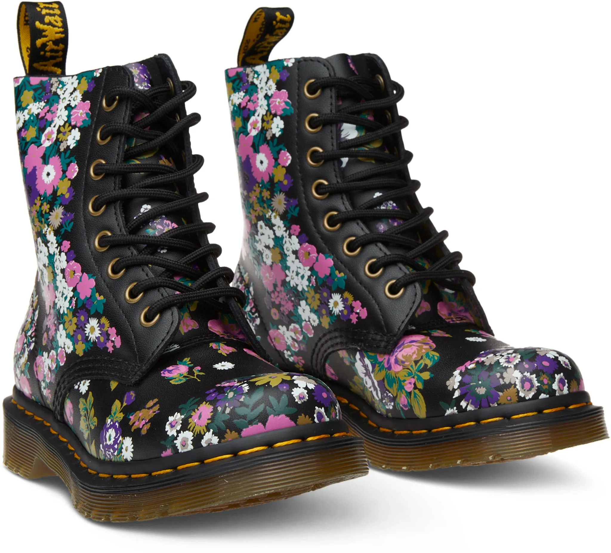 1460 Pascal Mystic Floral Lace Up Boots - Women's|-|Bottes à lacets Mystic Floral 1460 Pascal - Femme