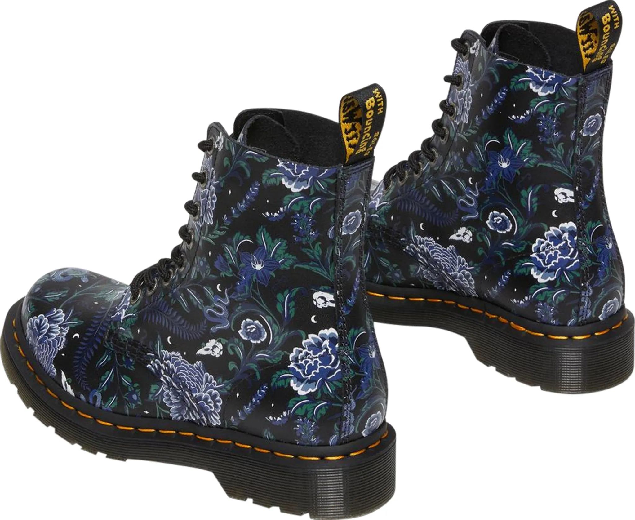 1460 Pascal Mystic Floral Lace Up Boots - Women's|-|Bottes à lacets Mystic Floral 1460 Pascal - Femme