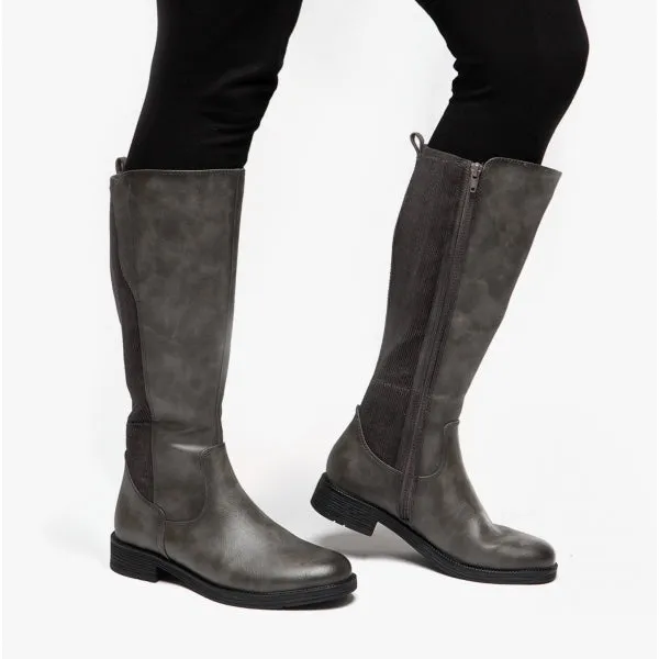 25560-29-206 Ladies Tall Boots Graphite