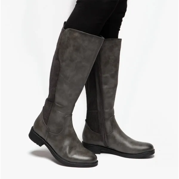25560-29-206 Ladies Tall Boots Graphite