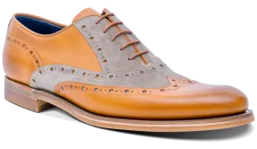 Abingdon - Cedar Calf/Parchment Suede