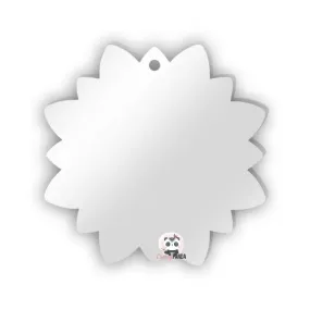 Acrylic Blank Clear Sunflower 60x60x3mm {Recommended for Sublimation}