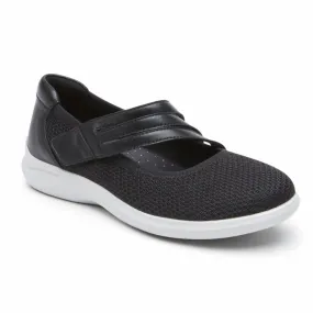 Aravon POWER COMFORT MARYJANE BLACK/KNIT