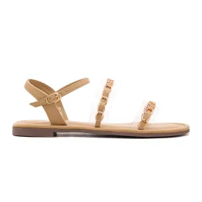 Beige Formal Sandal FR5007