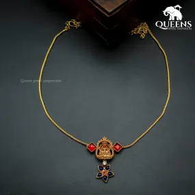 BHUVANESWARI  SIMPLE NECKLACE