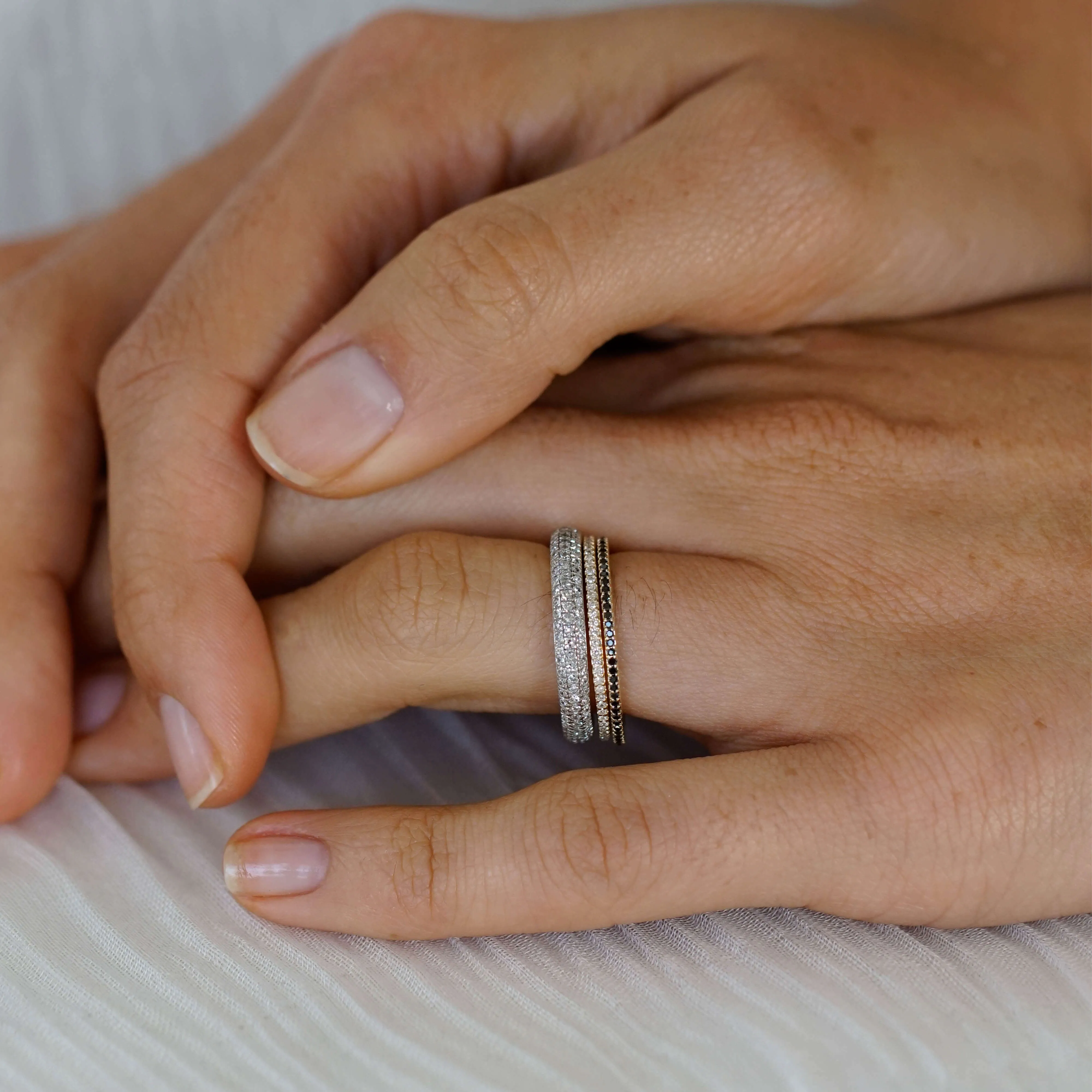 Black Diamond Full Eternity Band