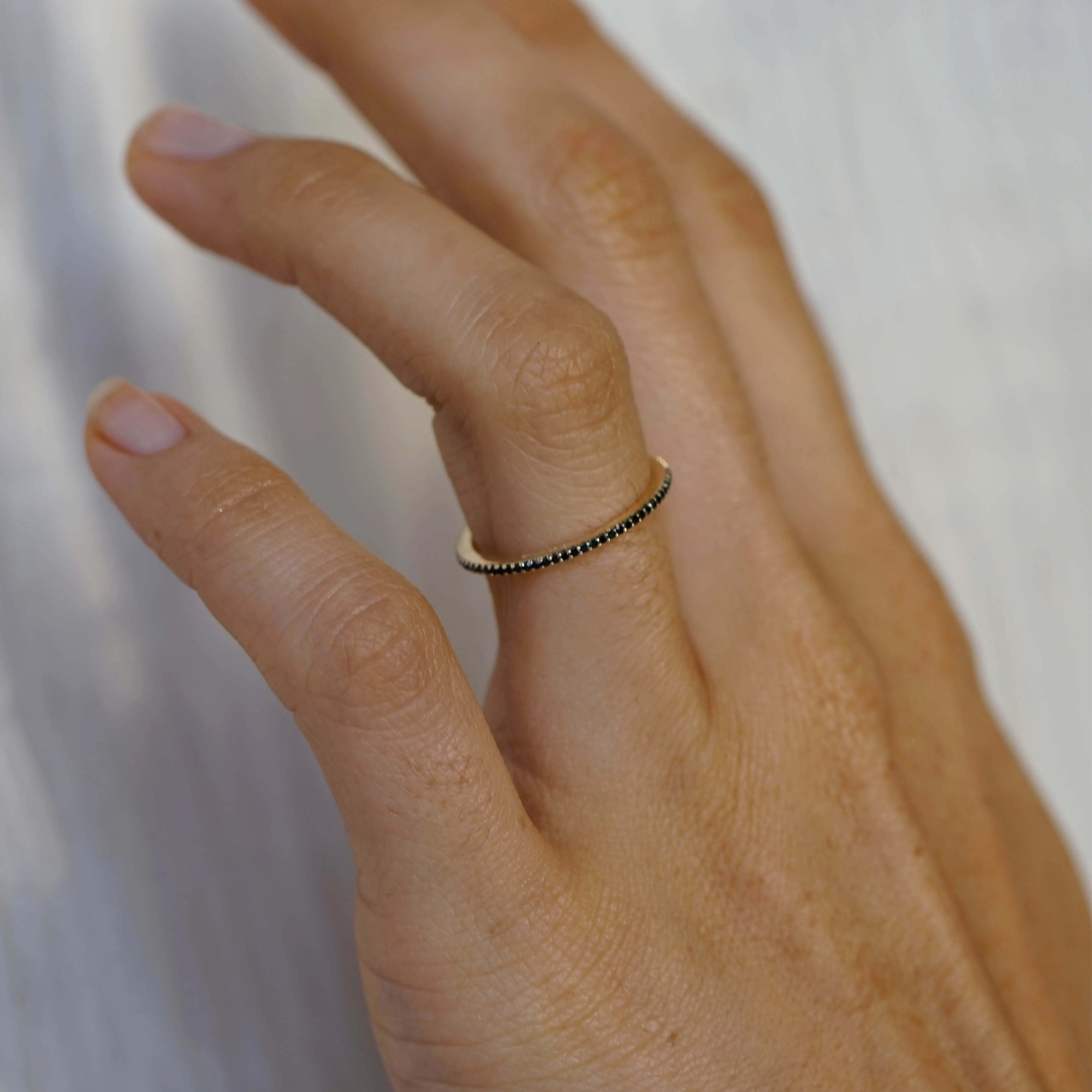 Black Diamond Full Eternity Band