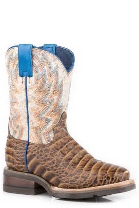 Boy's Roper Embossed Gator Western Boot