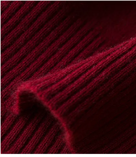Colorful V-Neck Cashmere Top