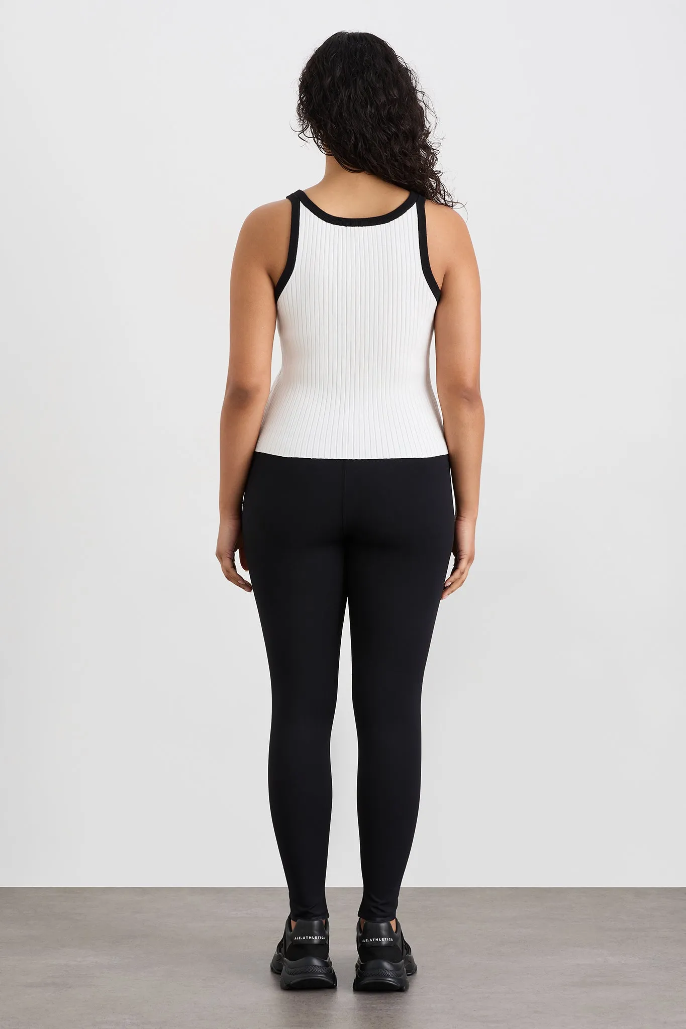 Contrast Knit Tank 142