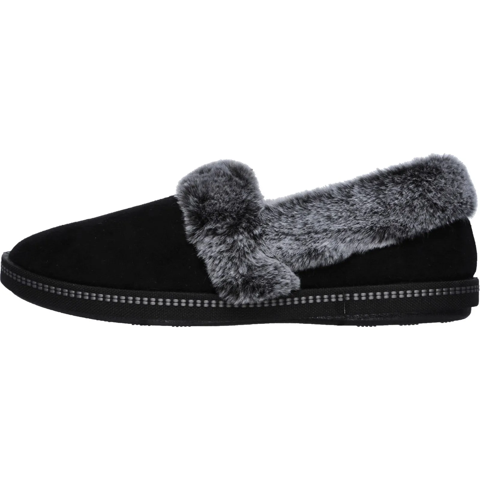 Cozy Campfire-Team Toasty Microfiber Suede Fur Lined Slipper