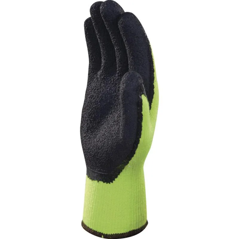 DELTAPLUS Winter lined Glove Foam Latex Coating