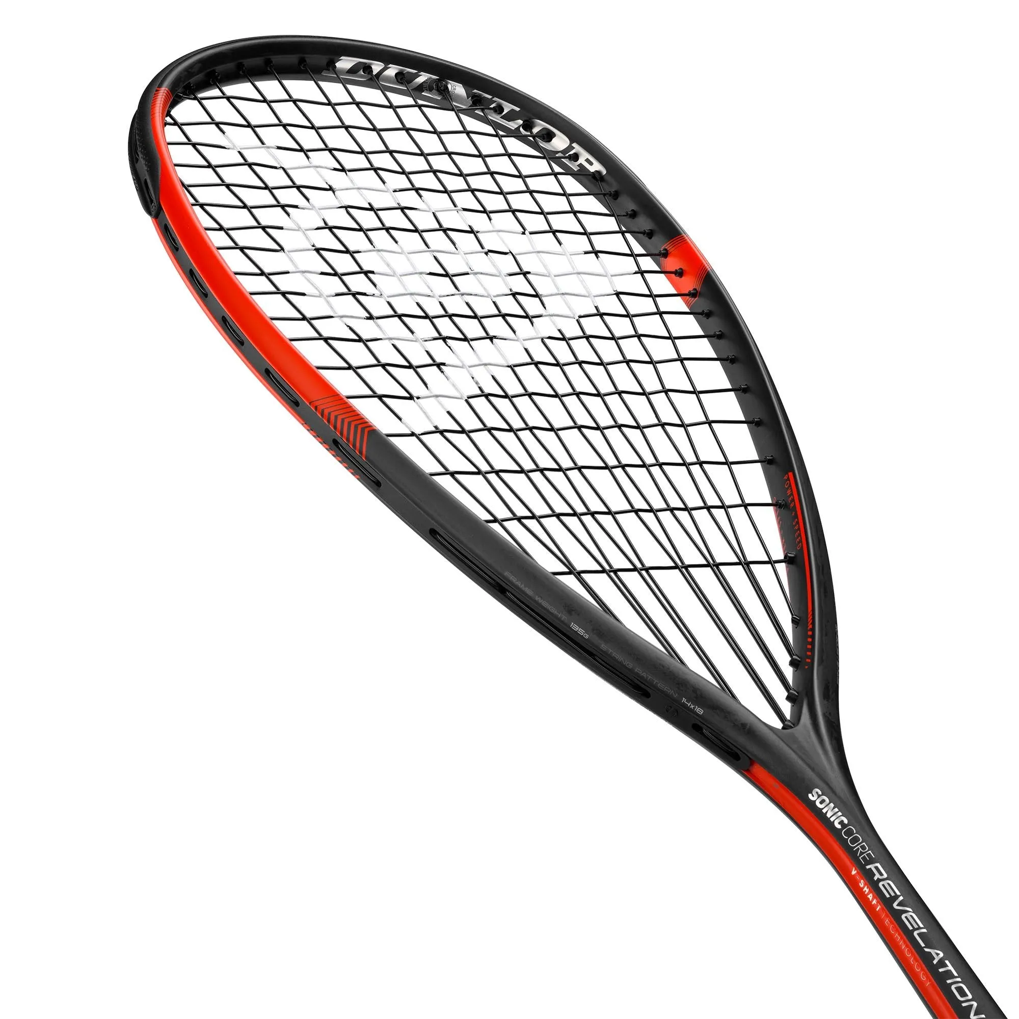 Dunlop Sonic Core Revelation 135 Squash Racket Double Pack
