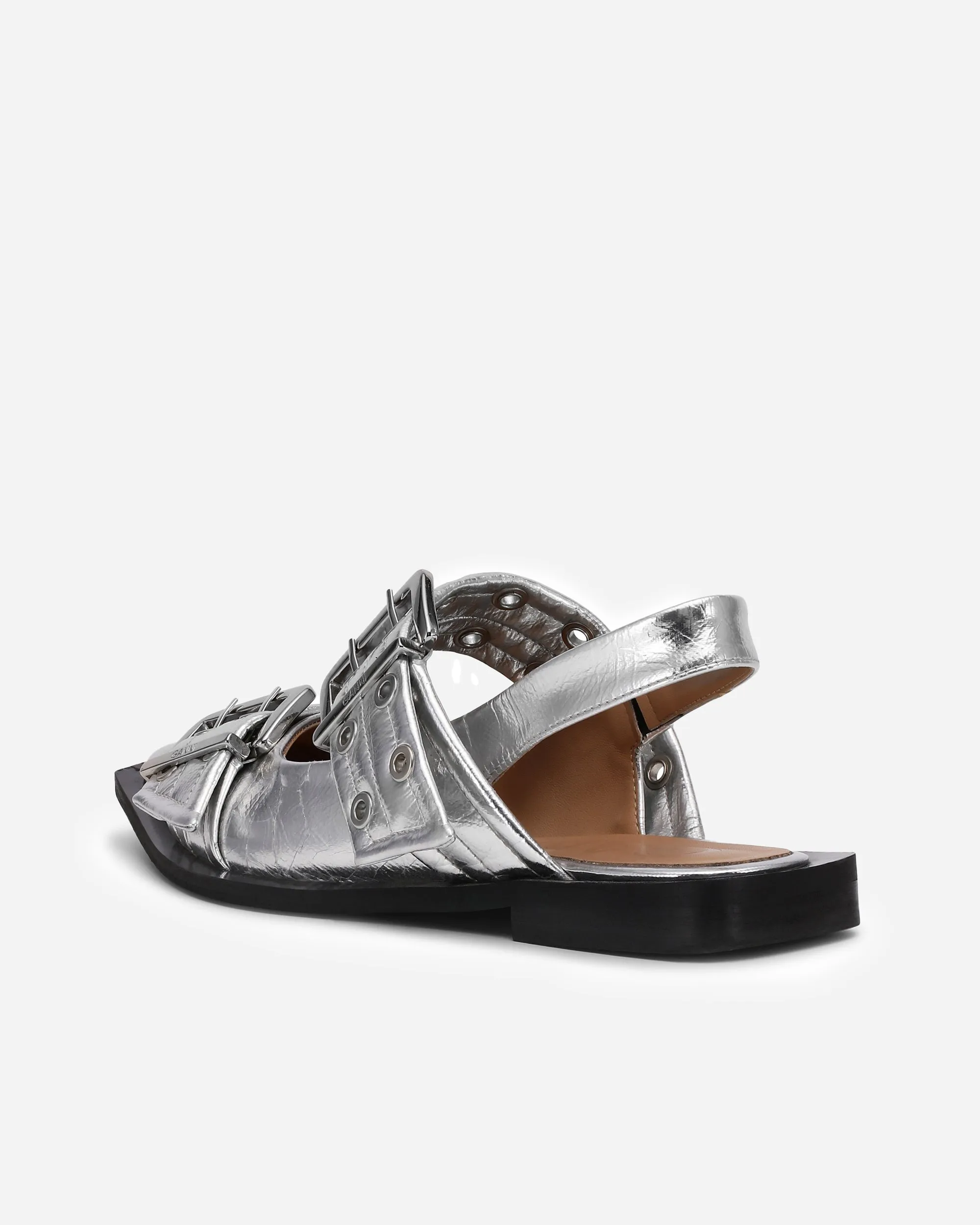 Feminine Buckle Ballerina