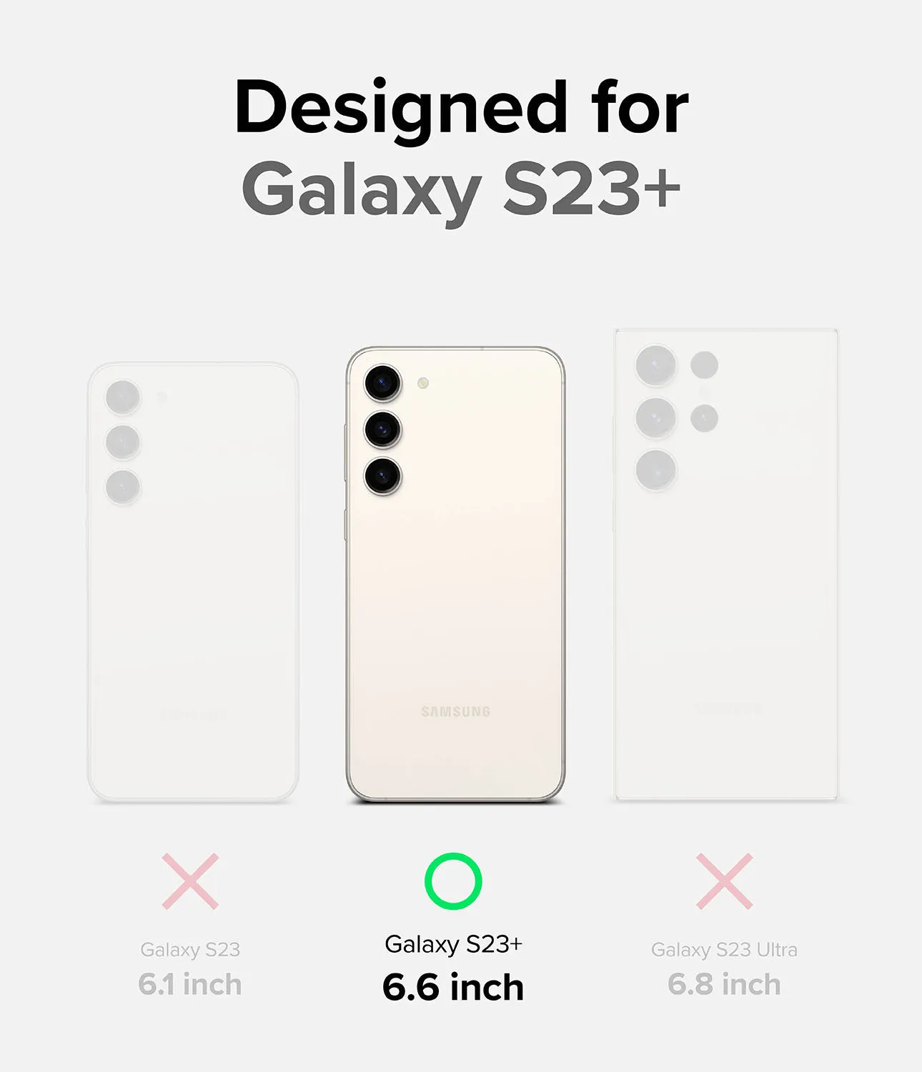 Galaxy S23 Plus Case | Onyx