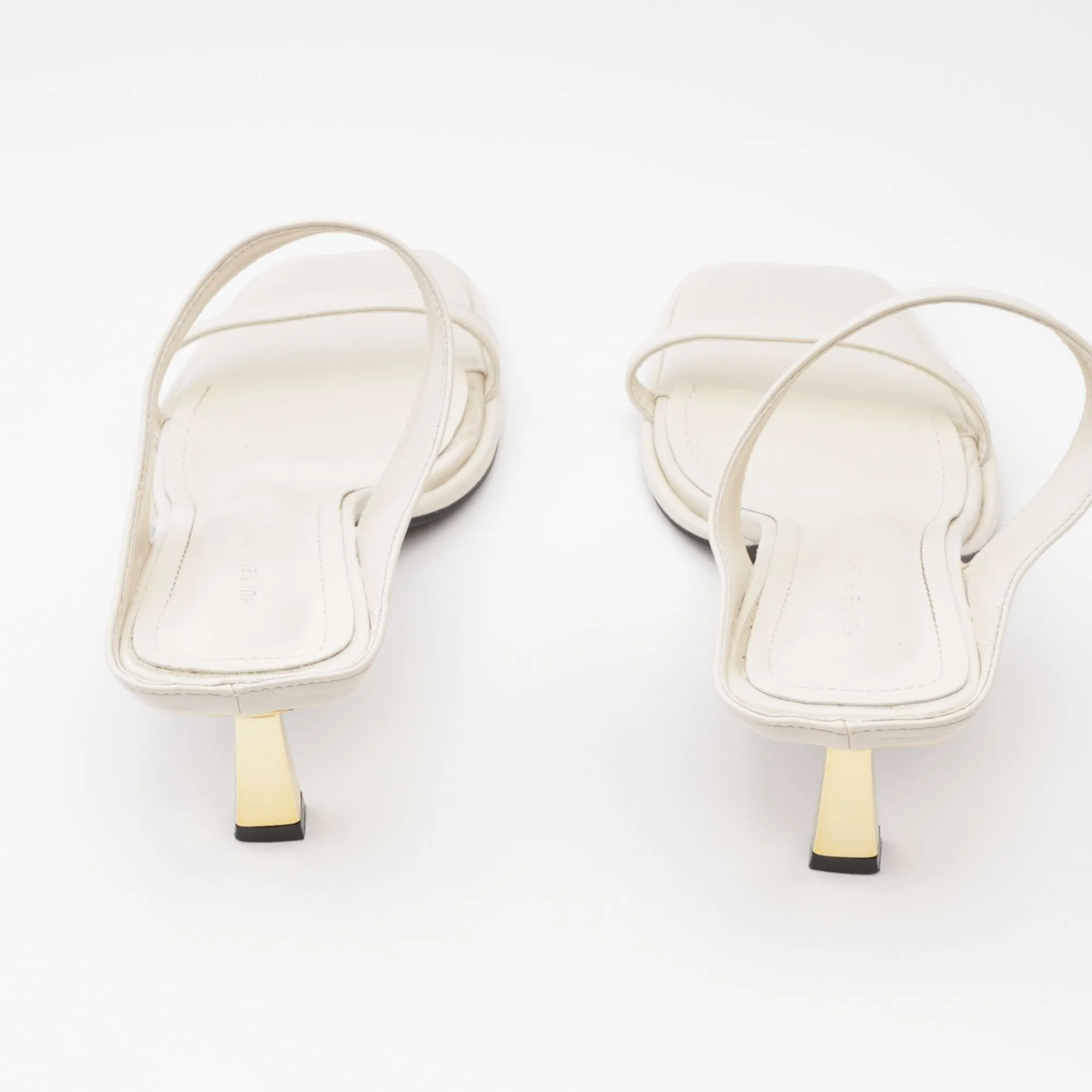 Genevieve low block heel sandals