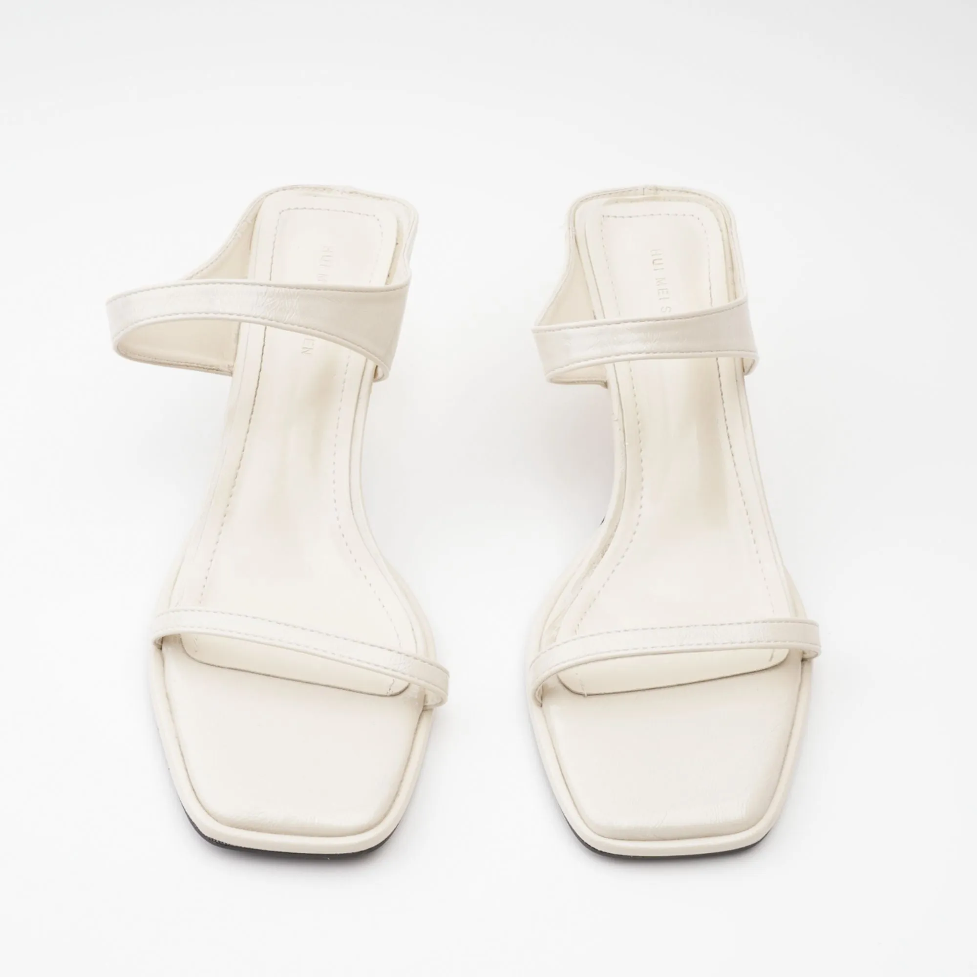Genevieve low block heel sandals