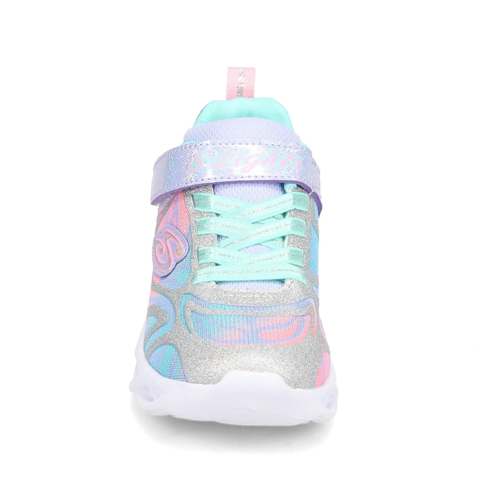 Girl's Skechers, S Lights: Twisty Brights - Dazzle Flash Sneaker - Little Kid