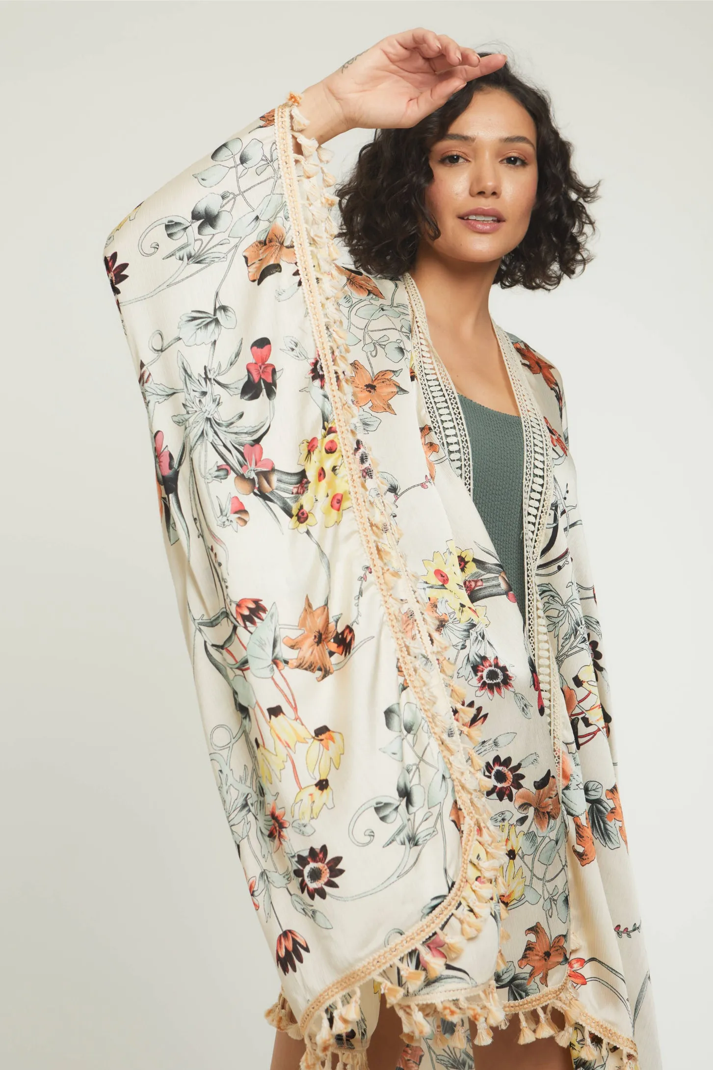 GYPSY SOUL KAFTAN - BEIGE