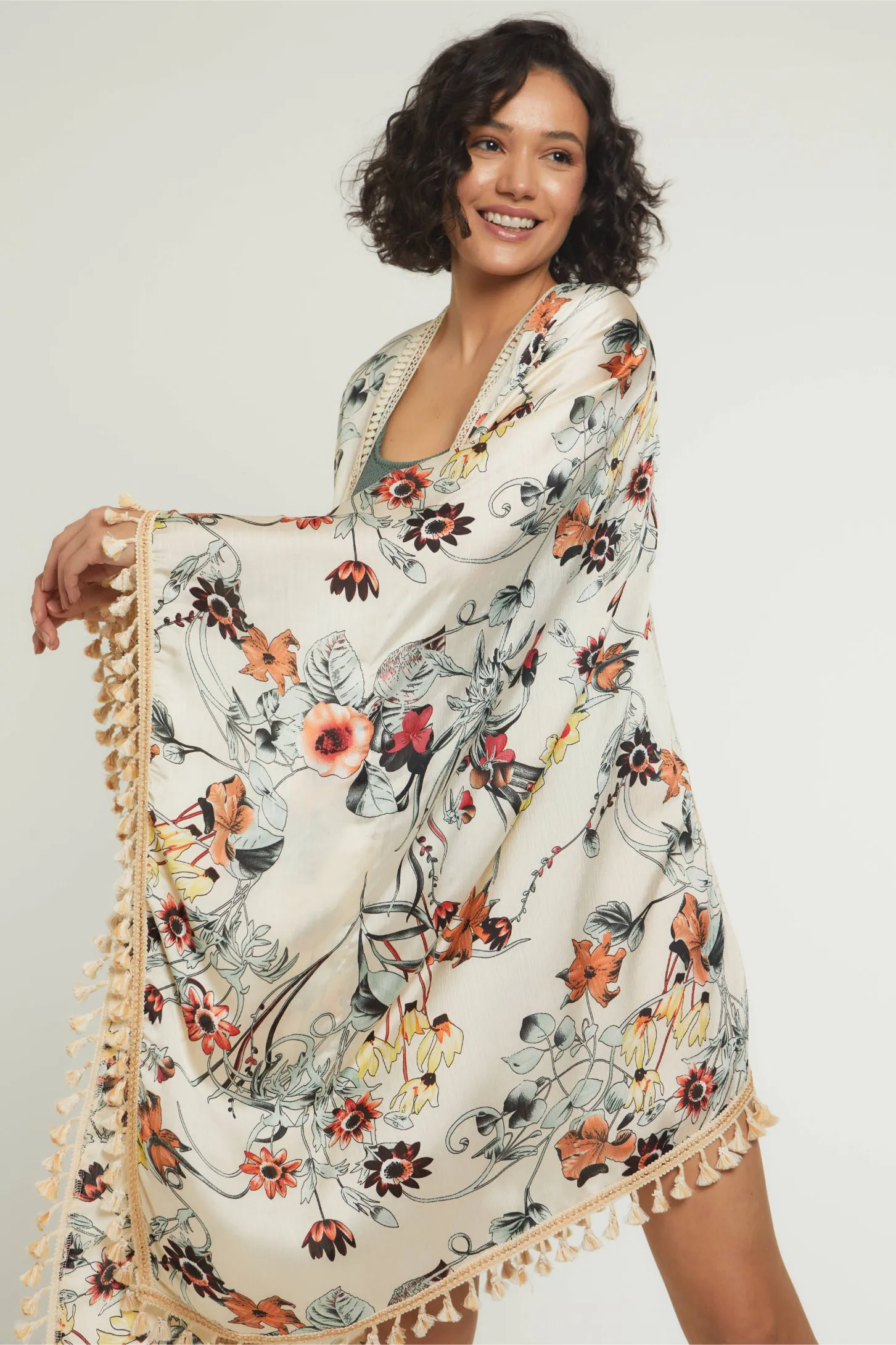 GYPSY SOUL KAFTAN - BEIGE
