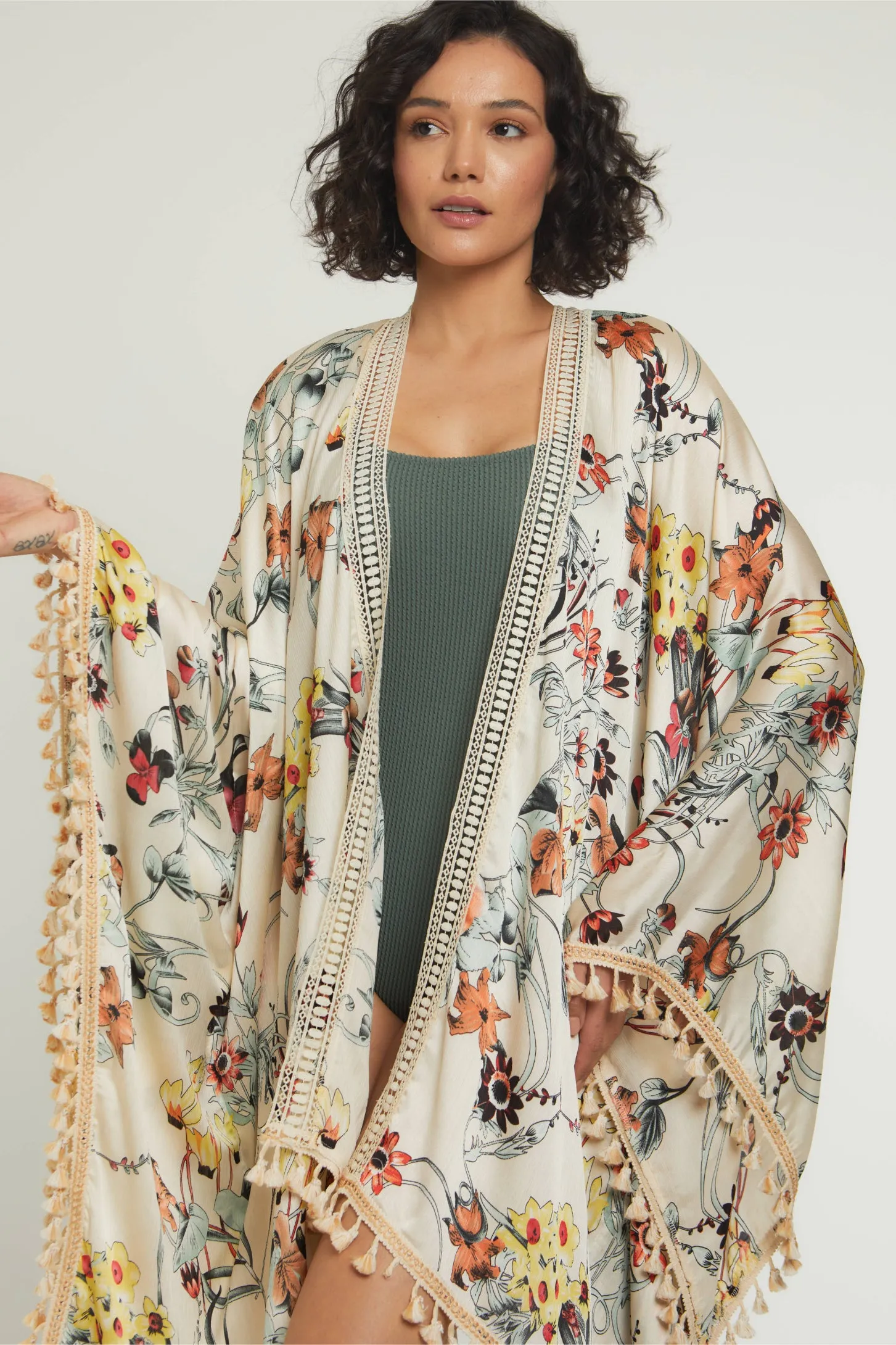 GYPSY SOUL KAFTAN - BEIGE