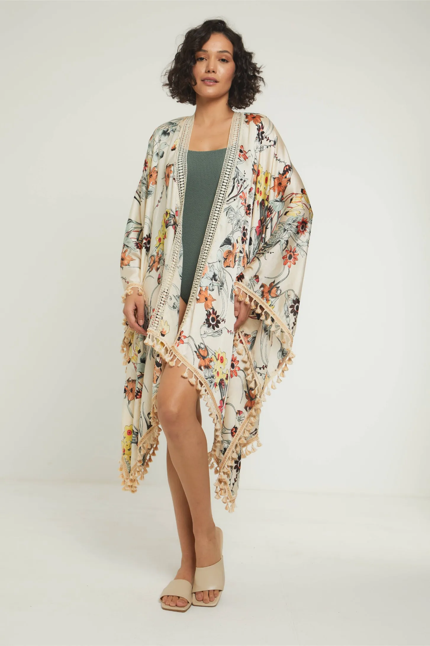 GYPSY SOUL KAFTAN - BEIGE