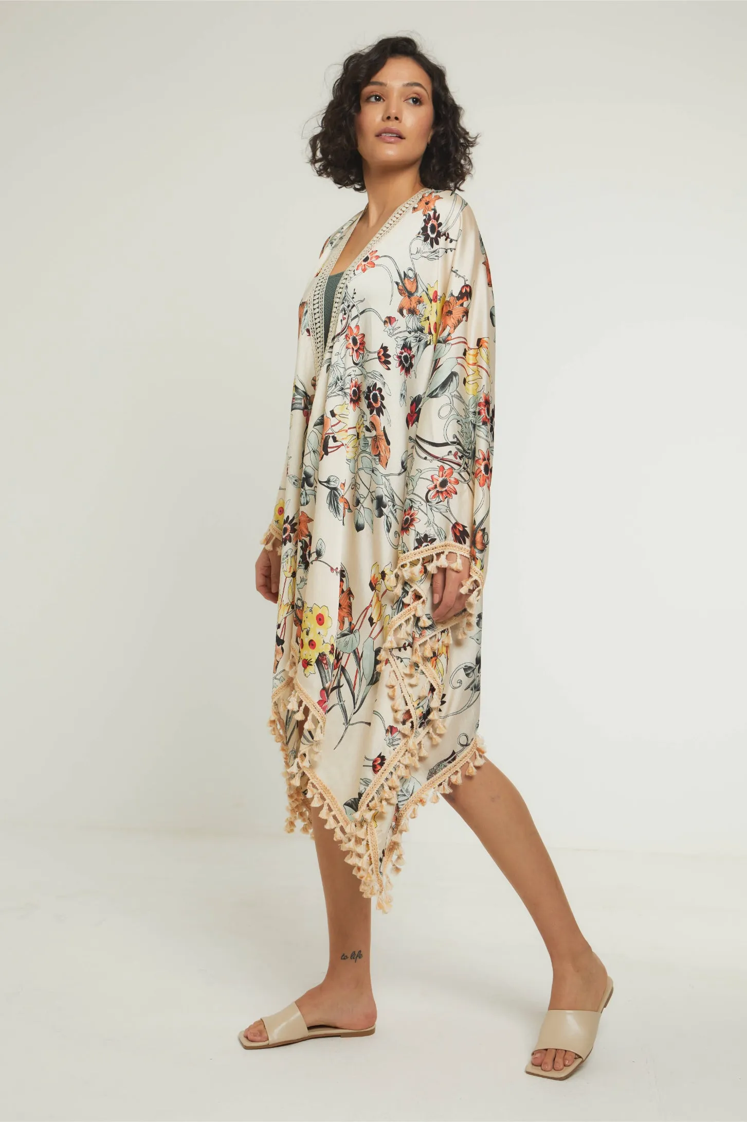 GYPSY SOUL KAFTAN - BEIGE