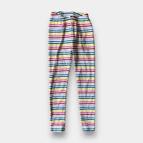 Hanna Andersson Printed Rainbow Stripe Leggings 130 cm 8