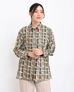 LAIRA SATEEN SHIRT