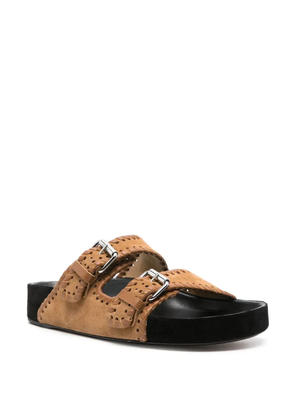 Lennyo Sandals in Cognac