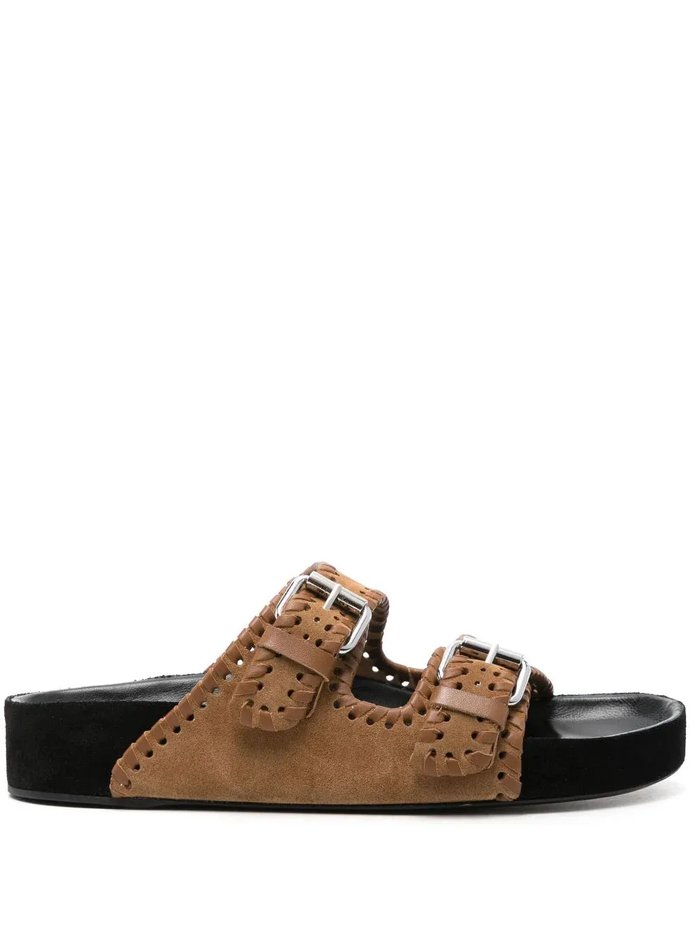 Lennyo Sandals in Cognac