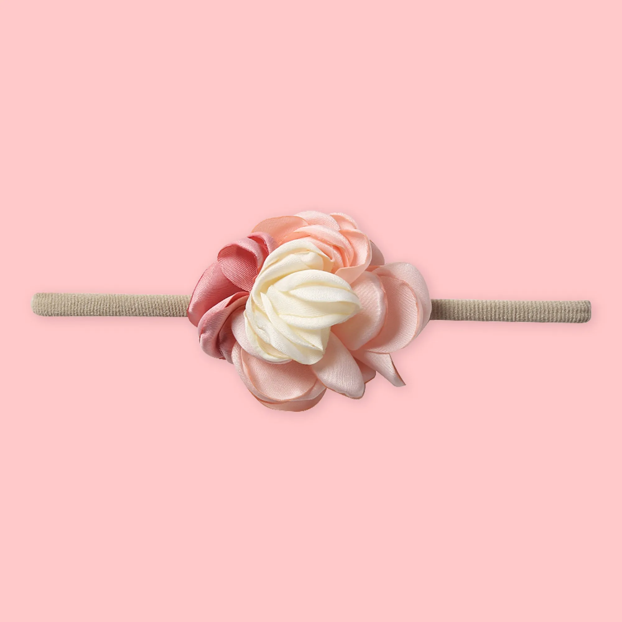 Polka Tots Floral Headbands Set - Multicolor