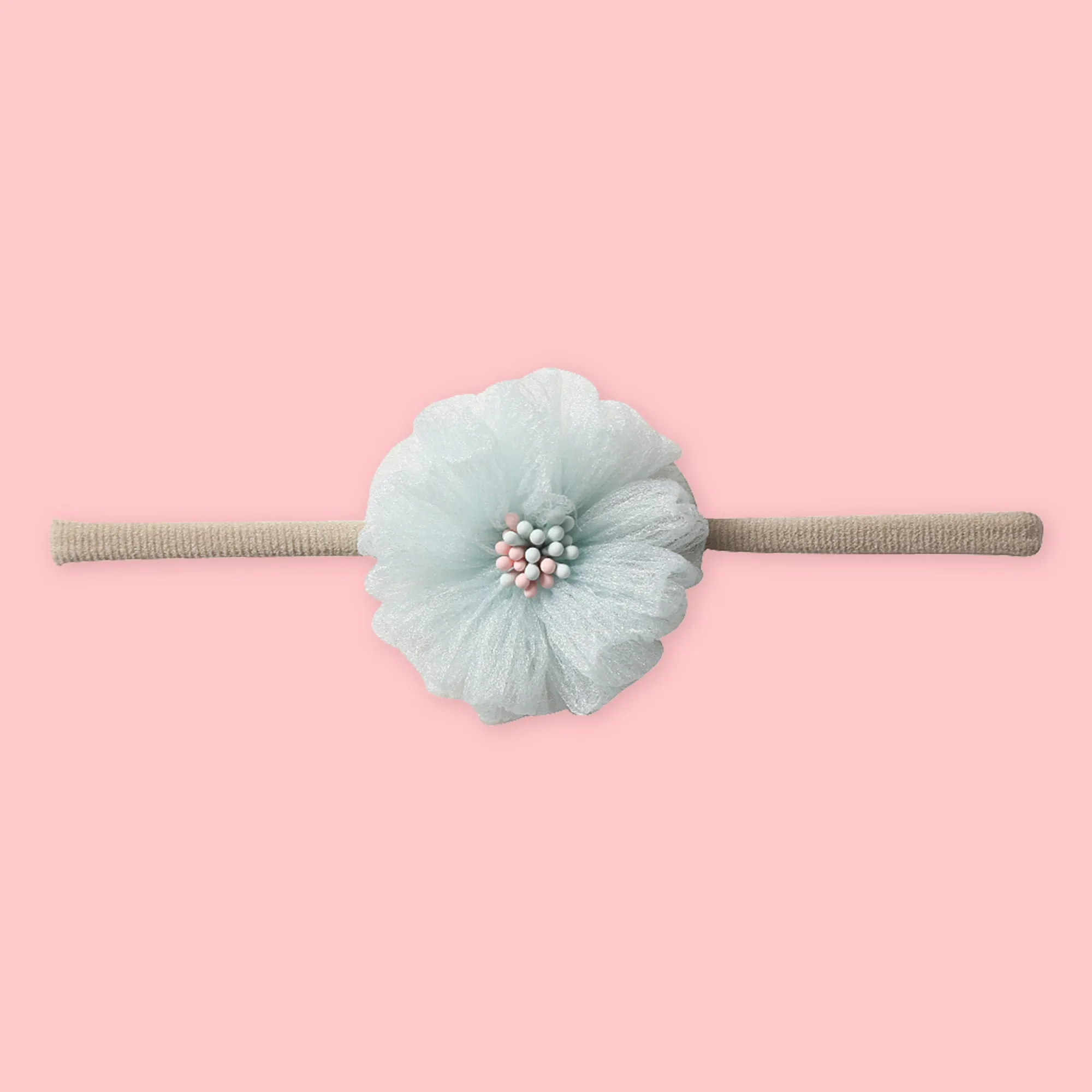 Polka Tots Floral Headbands Set - Multicolor