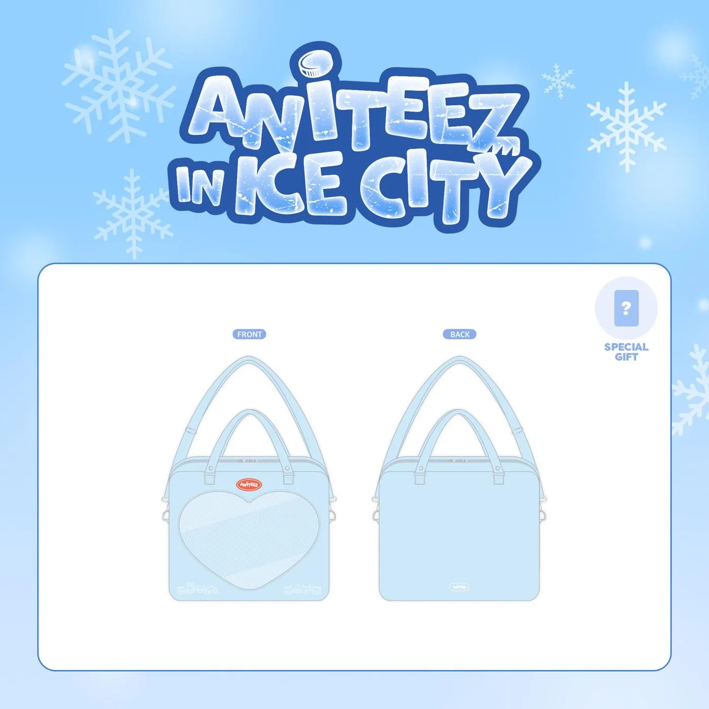 (PRE-ORDER) ATEEZ - [ANITEEZ IN ICE CITY] 2024 ANITEEZ POP-UP 2nd MD ITABAG