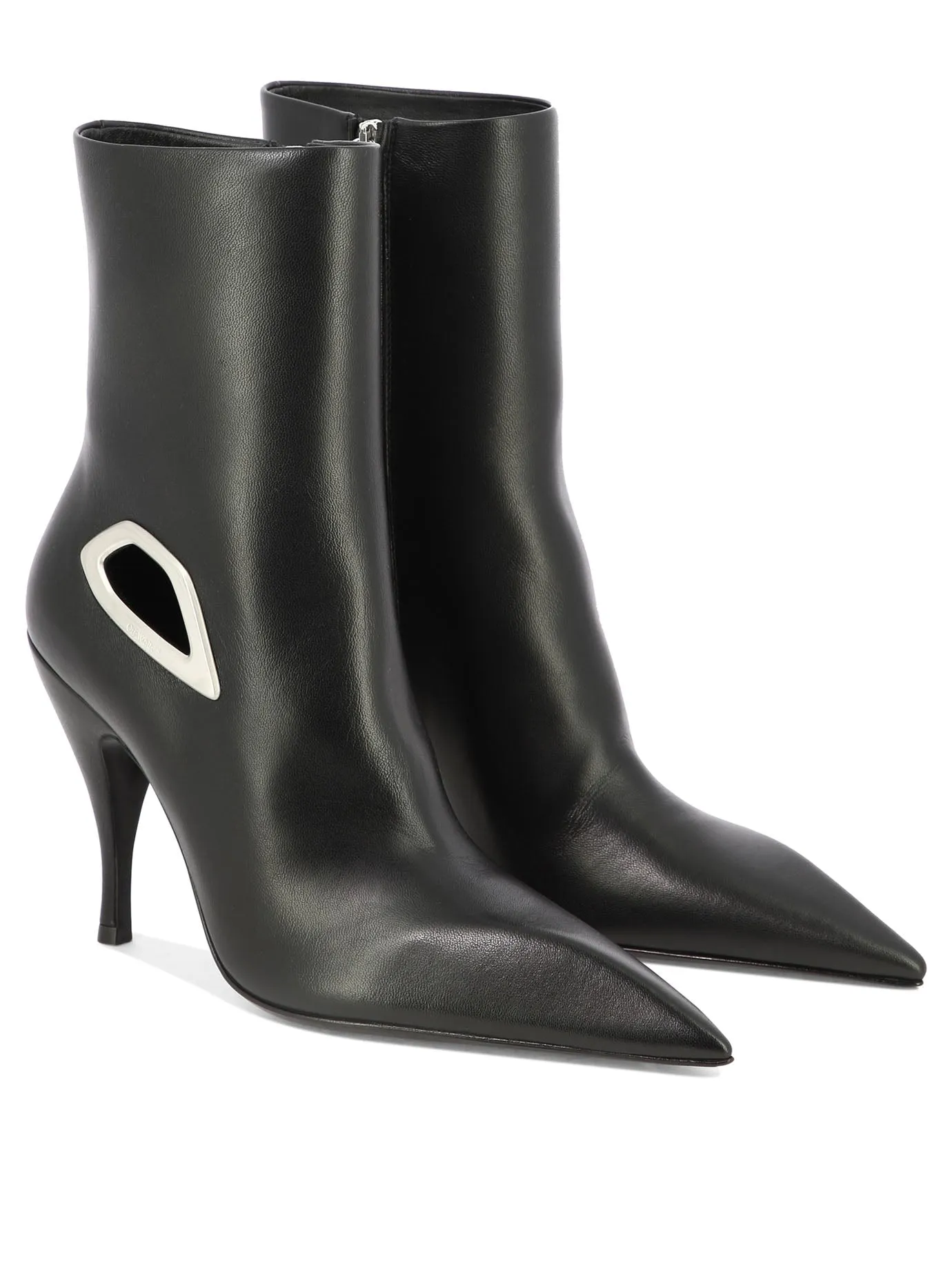 "CRESCENT" ANKLE BOOTS