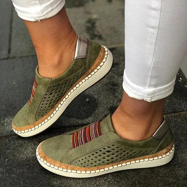Women's Breathable Flat Bottom Bunion Corrector Sneaker Shoes